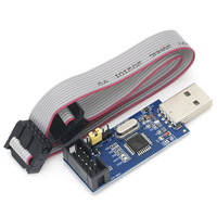 Programmateur AVR JIAQISHENG JQS 3.3V/5V 51 Atmega8 USB ISP USBASP Téléchargeur USBISP Câble de téléchargement sans plomb
