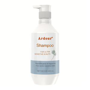 Shampoo liquide concentré rafraîchissant anti-chute de cheveux (formule pour populations spécifiques) lissant, bloquant la DHT, stoppe la chute des cheveux - Product Image 4