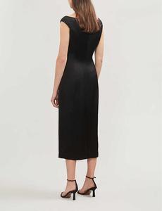 Nuevos productos europeo y americano de mujeres con cuello en V sexy sin mangas cintura vestido de <span class=keywords><strong>mujer</strong></span> - Product Image 2