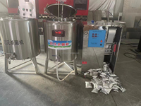 Machine professionnelle de pasteurisation du lait avec pompe à tuyau en acier inoxydable pour ligne de traitement du lait