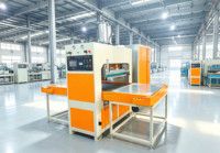 Haute fréquence de semelle de chaussure en cuir de gaufrage machine d'estampage