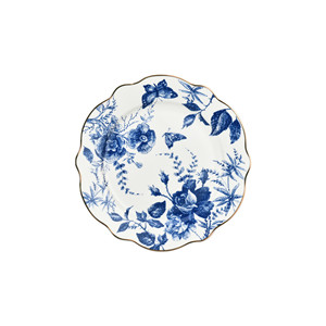 Service de table en porcelaine <span class=keywords><strong>bleu</strong></span> rose papillon, 24 pièces |   <span class=keywords><strong>Vaisselle</strong></span> de banquet de mariage OEM en gros - Product Image 5