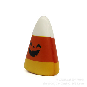 Pu Fidget Toy Candy Corn Shape Slow <b>Rebound</b> Stress Relief Toy For Kids Party Gift - Product Image 4