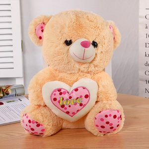 ตุ๊กตาหมีปักรูปหัวใจตุ๊กตาหมีของขวัญวันครบรอบวันวาเลนไทน์สำหรับผู้หญิงเด็กผู้หญิง - Product Image 6