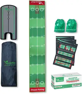 Wholesale Customized Color Type Indoor Golf Practice Putting Green Golf Strike Practice Putting Mat