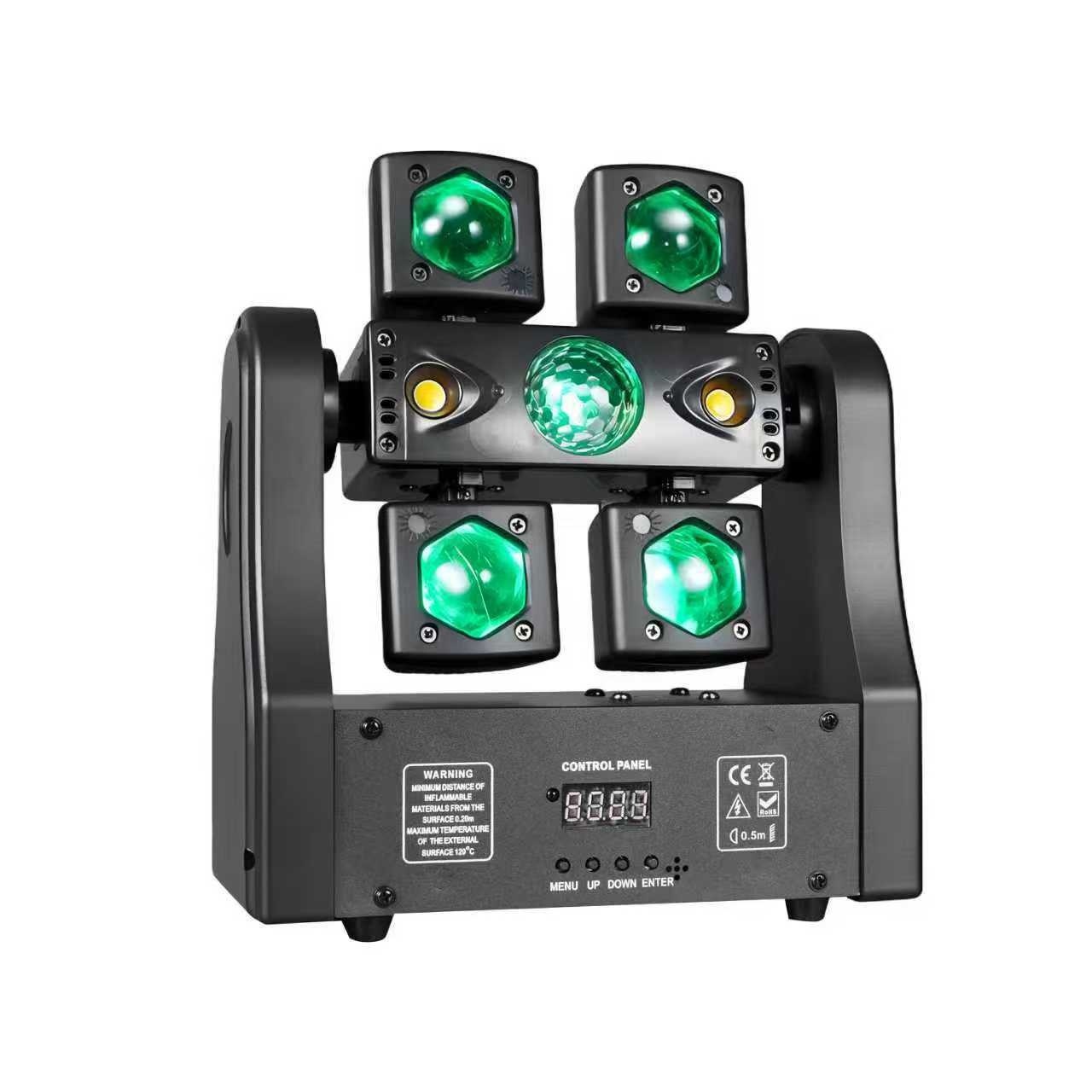 Professional RGBW LED Disco Club Studio Laser Beam Moving Lights DMX512 Control Mode
