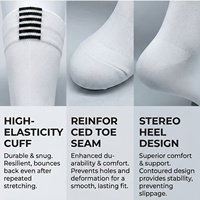 Chaussettes de course en tricot respirantes de qualité supérieure, personnalisables avec broderie, confort tout au long de la journée, vente en gros