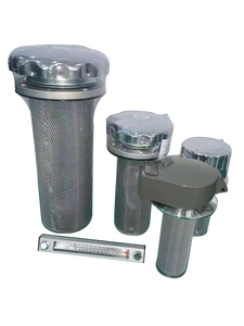 Bouchon de remplissage d'huile hydraulique en fil d'acier inoxydable EF-25-120 QUQ/SAF avec filtre de respiration d'air de remplacement haute visibilité - Product Image 4