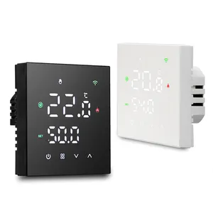 OADOBO Tuya Smart 16A Electric Underfloor Heating Thermostat Temperature Controller Switch with 3 Meter Cable Floor Sensor CE