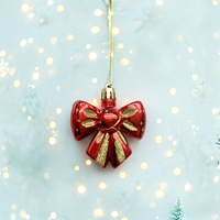 Décorations de Noël, décorations pour sapin de Noël, ornements, fournitures de décoration, plastique électroplaqué, peint