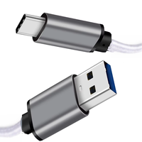 Câble USB Type-C blindé en nylon TPE 3.0 à charge rapide, 1m/3m, conducteur en cuivre pur, pour scanner de codes-barres, téléphone portable, écouteurs
