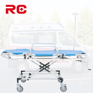 Brancard d'urgence léger et pliable en aluminium, civière de sauvetage portable pour le transfert de patients et les premiers secours sur le terrain - Product Image 4