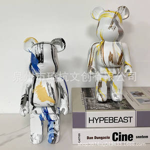 Figura Coleccionable de Oso Violento Qi Hang QH-21433A, Diseño Artístico, Decoración para el Hogar, Regalo - Product Image 5