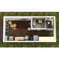 Zosi — kit de cabine de raccordement pré-assemblée, pour maison, jardin, cabane, conteneur de bureau modulaire, maison de qualité supérieure