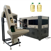 Machine de soufflage de bouteilles en plastique durable de 5 L, 800 bph, avec chargeur de préformes entièrement automatique pour bouteilles PET d'eau pure