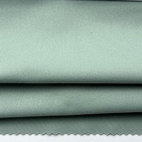 Tissu GRS teint extensible, doux et durable, 85 % polyester, 15 % élasthanne, 280 GSM, 58 pouces, pour vêtements de sport, matériau textile performant