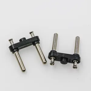 BBY-114 brazilië plug insert 4.8MM 10A/20A 3-pin, 3-pole, 3-prong Semi-geïsoleerde voor stekkers