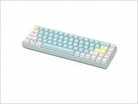 Clavier de jeu compact 65% 68 touches, marron chic, Hot Swap, 3 broches 5 broches, sans fil, rétroéclairage RGB pour ordinateur