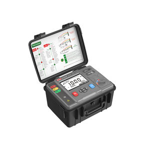 Testeur de résistance à la terre ES3000P version améliorée avec détection de résistance au sol du système de grille d'affichage numérique - Product Image 3