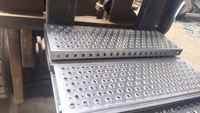 Perfil de Aluminio Perforado Antideslizante de Estilo Moderno, Placa Antideslizante Duradera para Aplicaciones en Edificios