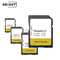 Tarjeta de Navegación SD SMIOST, Actualización de Software de Navegación Android Pro MIB2 para VW Discover Tiguan, 16 GB en V18