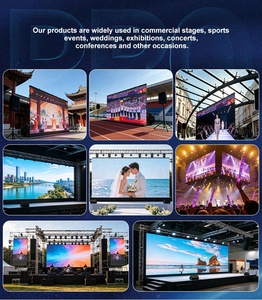 Pantalla LED de Alquiler para Interiores, para Estadios, Conciertos, Escenarios Comerciales, Iglesias, Eventos Religiosos, Fácil Desmontaje y Montaje - Product Image 5
