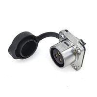 Connecteur de Port de chargeur IP68 M20 LP20 3Pin LP-20 3P 3 Core montage sur panneau mâle prise de courant d'aviation pour éclairage LED industriel