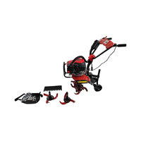 Nouveau modèle de motoculteur rotatif à essence à 4 temps de 160 cm3 à poussée manuelle en métal robuste pour l'agriculture