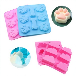 DIY Dog Paw-Shaped Cloud Pudding Cake <b>Silicone</b> Mold-Oven Safe Baking <b>Tool</b> - Product Image 6