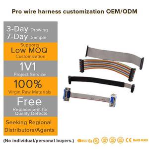 Harness Kabel Chassis 21-Sirkuit Heavy-Duty Hitam dengan Heat Shrink Nylon untuk Truk, Sepeda Motor, Komputer, dan Kendaraan Komersial - Product Image 1