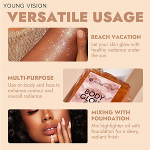 YOUNG VISION บอดี้โกลว์ออยล์ 30 มล. ไฮไลท์เตอร์บำรุงผิวหน้าและผิวกาย - Product Image 1