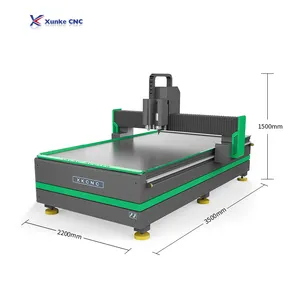 Xunke cnc multifunction oscillating knife cutting router machine vibrating knife cutter cnc router with ccd for wood kt board