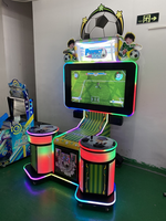 Machine de jeu d'arcade de football électronique pour enfants, Superstar Soccer, divertissement intérieur, Amérique