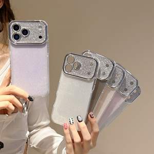 Coque Premium Gelée Couleur Unie Scintillante pour iPhone 17/16 Pro Max, Housse de Protection Antichoc Simple pour iPhone 14/15 - Product Image 4