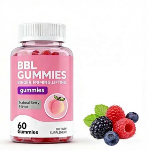 Gummies véganes OEM blanchissantes au glutathion saveur fruit de la passion pour adultes, éclaircissantes et antioxydantes pour la peau, 60 unités - Product Image 2