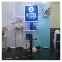 Perlengkapan Stan Foto 3d Instagram, Stan Foto Malaysia Ipad Udara Terbuka Mini dengan Printer dan Kamera