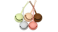 Étui portable pour sucette en silicone de qualité alimentaire, compatible lave-vaisselle, sans BPA