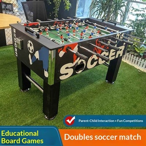 Juego de Futbolito Estándar para Adultos, Diseño de Ocho Palos, para Dos Jugadores, Competitivo, Educativo, Acabado con Aspecto de Madera - Product Image 5