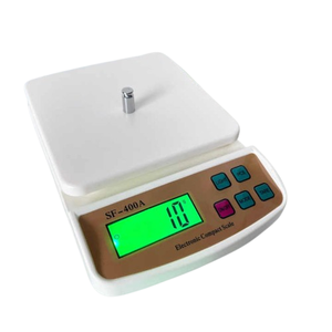 주방 저울 전자 다용도 디지털 디스플레이 플라스틱 10KG 1g SF400 SF400A 디지털 전자 음식 무게 측정 주방 저울 - Product Image 2