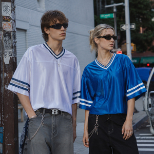 <span class=keywords><strong>T</strong></span>-<span class=keywords><strong>shirt</strong></span> streetwear ample à <span class=keywords><strong>col</strong></span> en <span class=keywords><strong>V</strong></span> pour femme, vente en gros, <span class=keywords><strong>t</strong></span>-<span class=keywords><strong>shirt</strong></span> <span class=keywords><strong>homme</strong></span> de haute qualité, <span class=keywords><strong>t</strong></span>-shirts en vrac, maillot de football vierge 2026, prê<span class=keywords><strong>t</strong></span> à expédier - Product Image 3