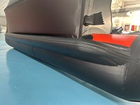 Bateau pneumatique de sauvetage RE390VIB M de 3,9 m pour 6 personnes avec sponsons latéraux et plancher pliable VIB pour loisirs, fabriqué en Chine