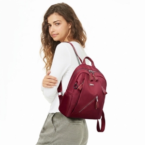 <span class=keywords><strong>Sac</strong></span> <span class=keywords><strong>à</strong></span> <span class=keywords><strong>dos</strong></span> de voyage Oxford grande capacité pour femme, tendance et polyvalent avec fermeture éclair, imperméable - pour la vente en gros - Product Image 6