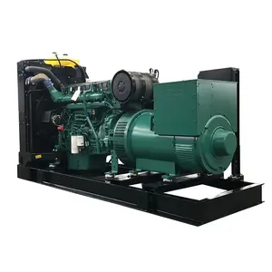 Diskon Besar Generator Diesel VOLVO Harga 400kw Buka Tiga Fase Output Tipe Diesel Silent Power Tanaman untuk Industri