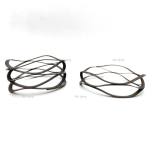 Heli mùa xuân tùy chỉnh độ chính xác cao lồng sóng Lò xo với đồng bằng kết thúc sóng Pad các nhà sản xuất - Product Image 2