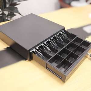 CD508 Kassenschublade mit Kunststofffach 5 Scheinfächer 8 Münzfächer Geldkassenschublade Kompatibel mit Android POS Windows POS - Product Image 3