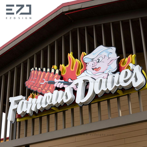 Letrero Acrílico <span class=keywords><strong>de</strong></span> Pared EZD, Caja <span class=keywords><strong>de</strong></span> Luz LED, Letrero con Logotipo <span class=keywords><strong>de</strong></span> Letras 3D, Caja <span class=keywords><strong>de</strong></span> Luz LED, Letreros Electrónicos - Product Image 5