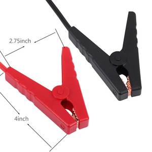 Vente en gros de <span class=keywords><strong>pince</strong></span> crocodile pour démarreur à courant élevé <span class=keywords><strong>pince</strong></span> crocodile entièrement isolée 100A ABS pour démarrage d'urgence de batterie de <span class=keywords><strong>voiture</strong></span> - Product Image 3