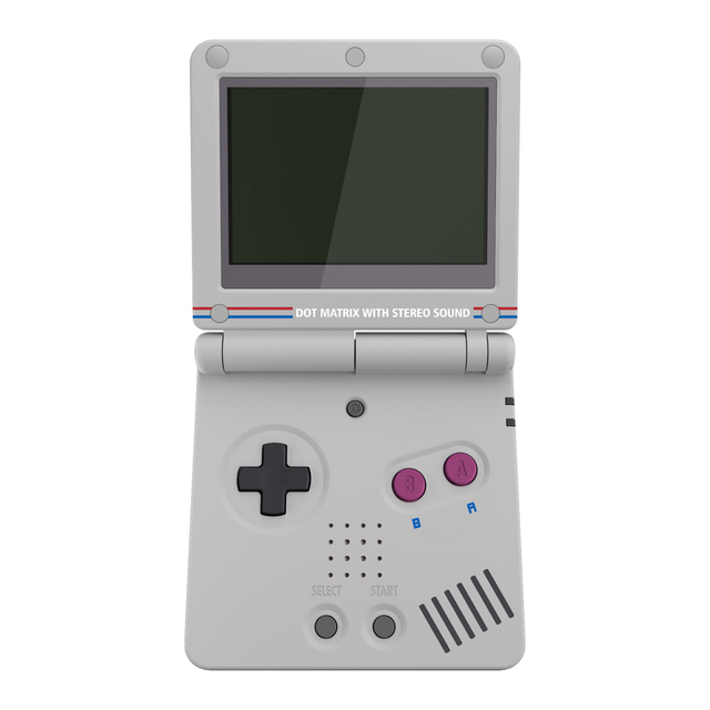 For Gameboy Advance SP IPS Ready Housing Replacement Shell&Buttons for GBA SP -Custom EXtremeRate Design