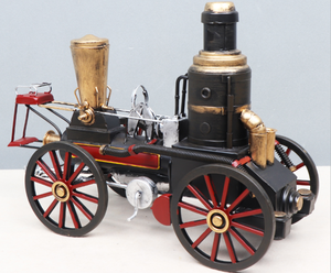 Locomotoras de vapor de juguete para niños, <span class=keywords><strong>tren</strong></span> ferroviario para fumar, modelo a escala - Product Image 5