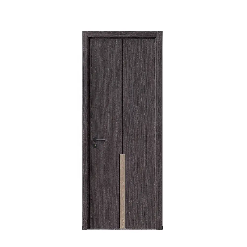 Nouveau panneau de bois de style moderne pièce affleurante de luxe panneau caché secret mur intérieur charnière invisible porte cachée